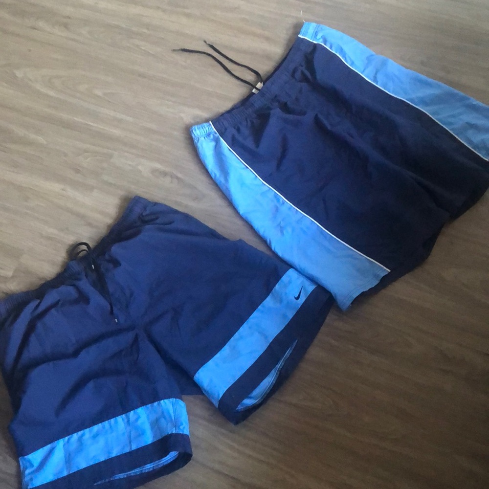 2 Nike swim trunks